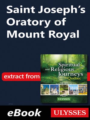 cover image of Saint Joseph's Oratory of Mount Royal